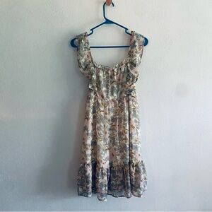 Blu Pepper Floral Dress